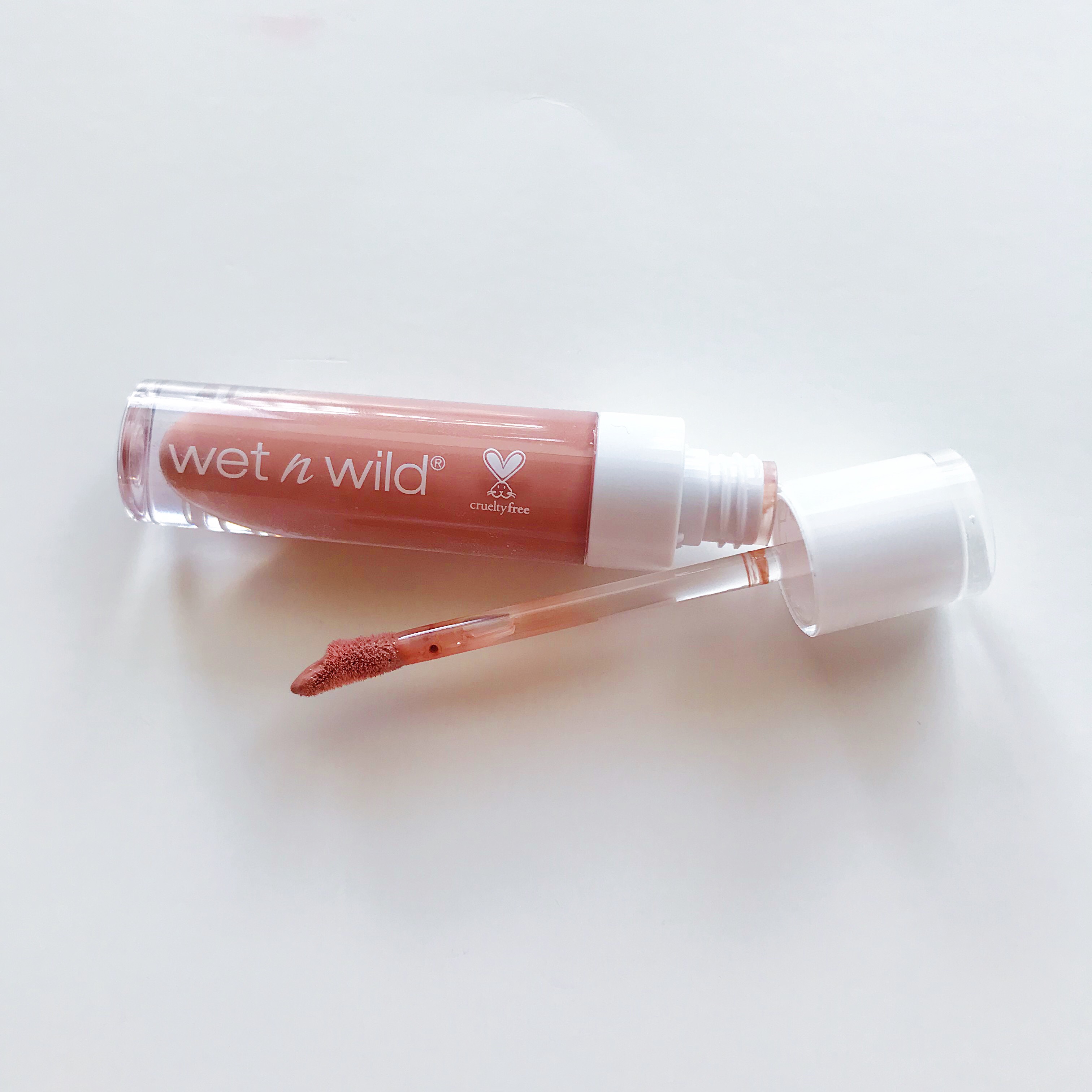 Wet n' Wild Megalast Liquid Catsuit High-Shine Lipstick "Send Nudes" | Review - A Midwest Belle