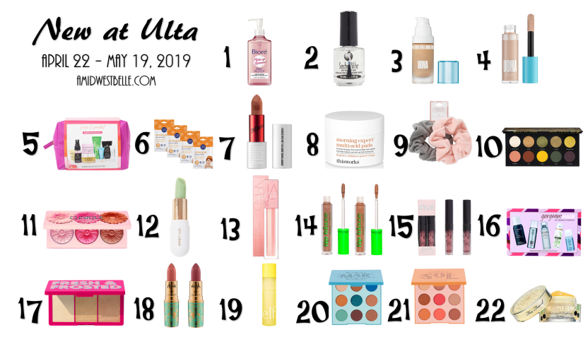 New at Ulta | April 22 - May 19, 2019 - A Midwest Belle