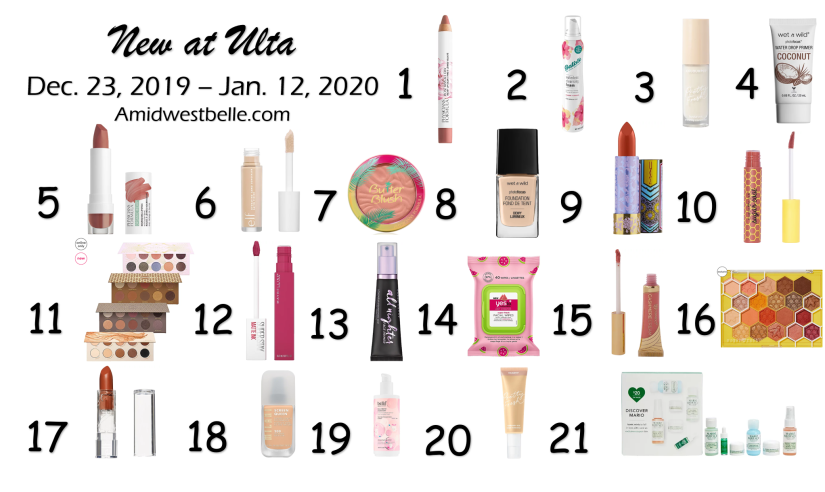 New at Ulta | December 23, 2019 - January 12, 2020 - A Midwest Belle